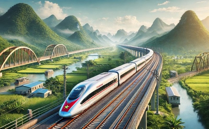 Chính phủ yêu cầu chậm nhất ngày 20.10, phải có tờ trình của Chính phủ gửi Quốc hội về dự án đường sắt tốc độ cao Bắc - Nam. Ảnh minh họa: VGP