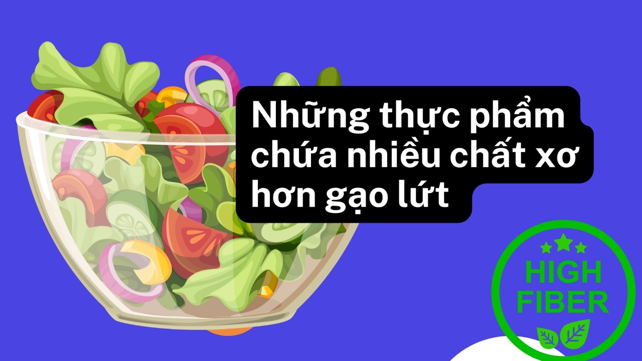 Gạo lứt có nguồn chất xơ tốt, nhưng có nhiều thực phẩm chứa chất xơ cao hơn. Ảnh ghép: HƯƠNG SƠN 