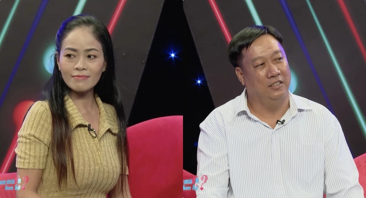 Couple at "You want to date". Photo: Producer.