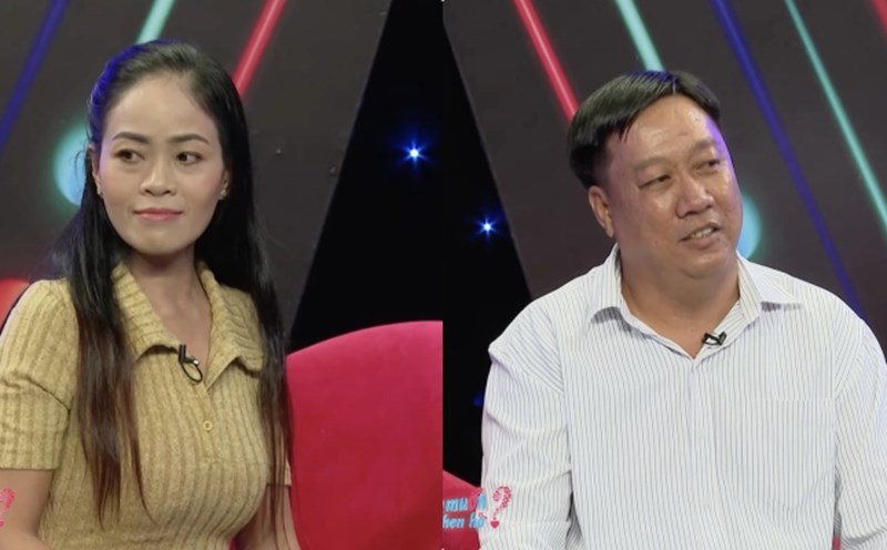 Couple at "You want to date". Photo: Producer.