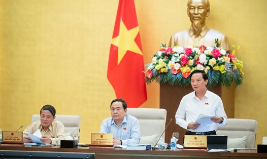Phó Chủ tịch Quốc hội Nguyễn Khắc Định cho rằng, doanh nghiệp Nhà nước cái gì cũng xin thì không làm được. Ảnh: Phạm Thắng