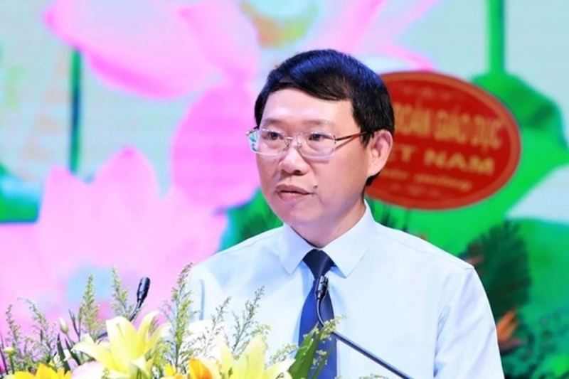 Chủ tịch UBND tỉnh Bắc Giang Lê Ánh Dương bị kỷ luật cảnh cáo. Ảnh: Bacgiang.gov.vn
