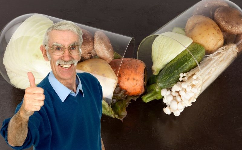 Men aged 70 should supplement some foods that are good for bones. Graphics: Ha May