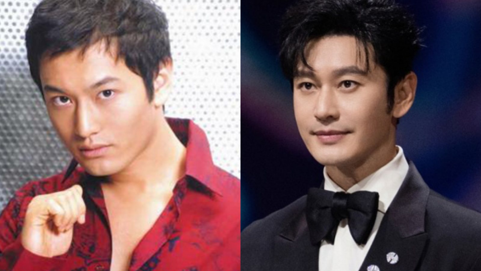 Nhan sắc Huỳnh Hiểu Minh có nhiều thay đổi sau 20 năm hoạt động. Ảnh: Sina