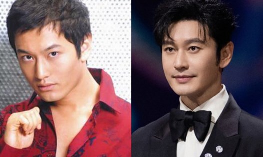 Nhan sắc Huỳnh Hiểu Minh có nhiều thay đổi sau 20 năm hoạt động. Ảnh: Sina