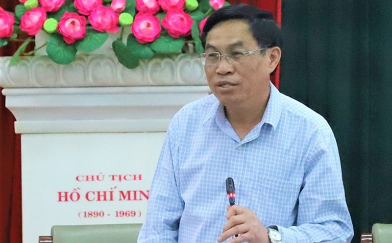 Ông Võ Ngọc Hiệp - Phó Chủ tịch UBND tỉnh Lâm Đồng xin tạm nghỉ công tác để điều trị chấn thương. Ảnh: Hoài Thanh