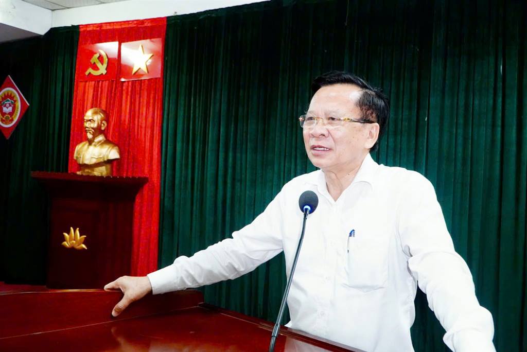 Ông Phan Văn Tuyên - Chủ tịch UBND huyện Yên Thành đã nghỉ hưu từ ngày 1.9.2024. Ảnh: Hải Đăng