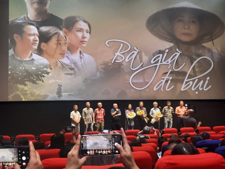 Premiere of the movie “The Old Lady”. Photo: Trinh Thanh Nha