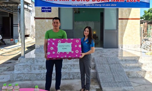 Với sự hỗ trợ của LĐLĐ tỉnh và CĐCS Công ty Chang Chun Vina, người lao động đã an tâm, ổn định cuộc sống hơn khi đón nhận Mái ấm Công đoàn. Ảnh: Thành An