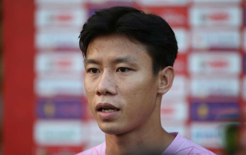 Que Ngoc Hai hopes Cong Phuong will have the opportunity to return to the Vietnam national team. Photo: Minh Phong