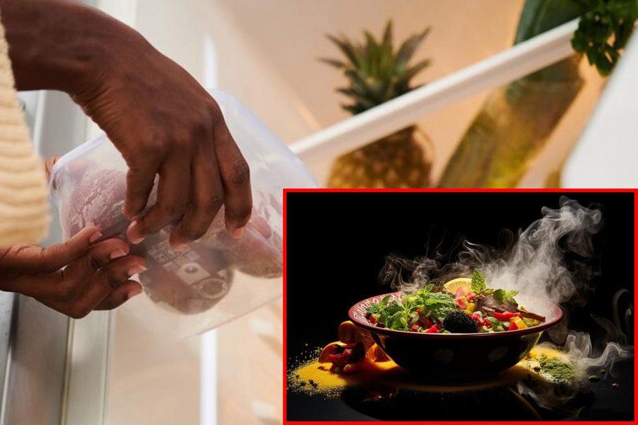 Putting hot food in the refrigerator can be dangerous to your health. Graphics: Ngoc Thuy