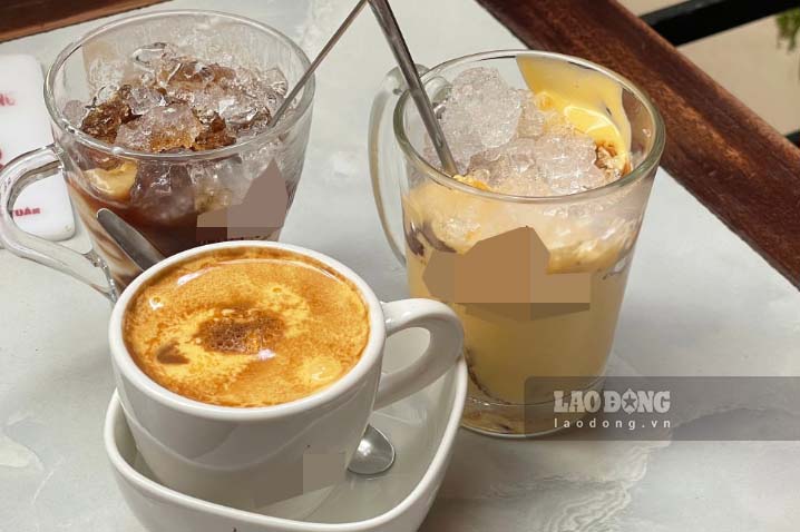 Egg coffee offers a number of potential health benefits due to the combination of caffeine and nutritious eggs. Photo: Thuy Trang
