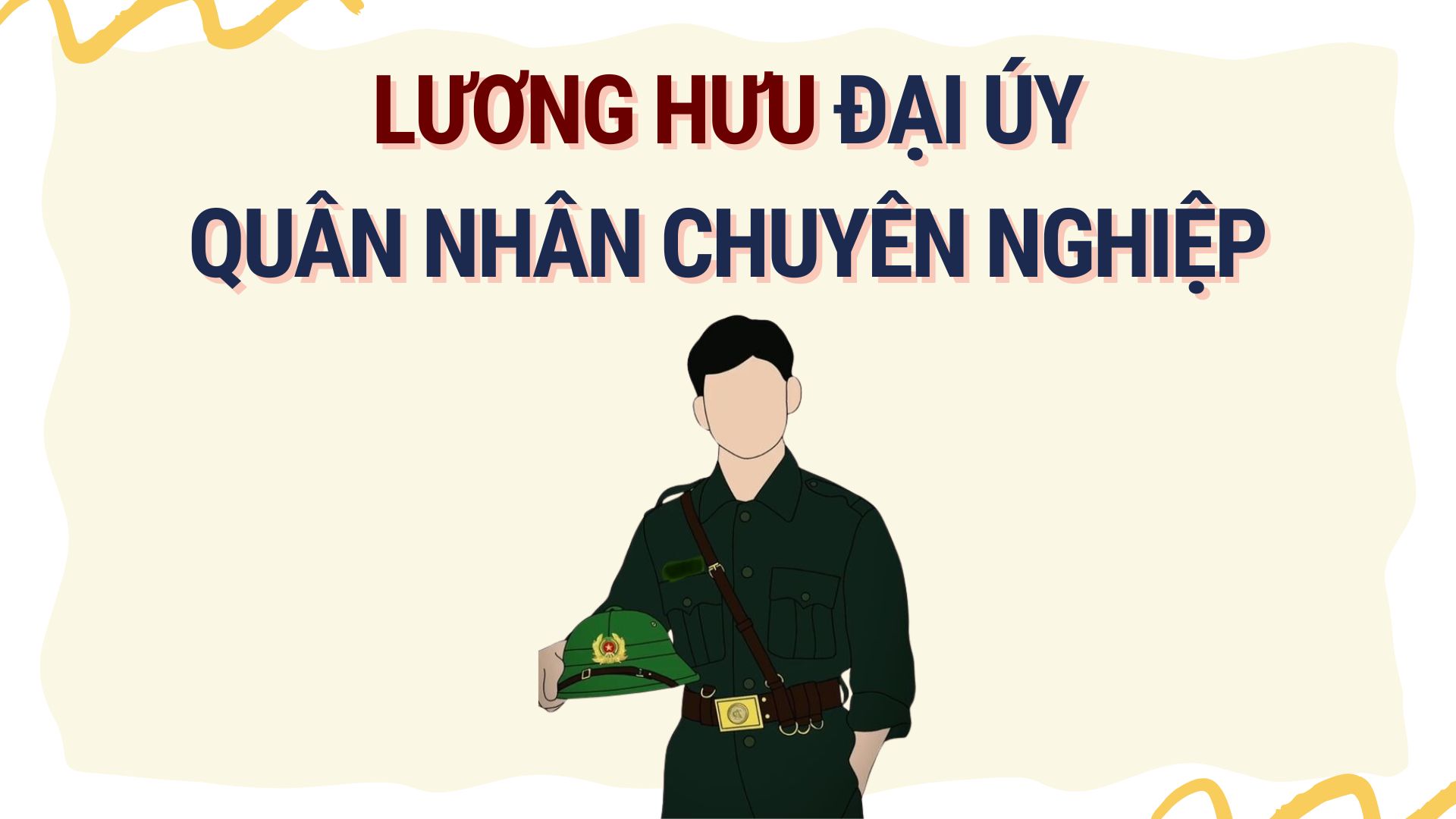 How to calculate the pension of a professional military captain. Graphics: Hoang Le