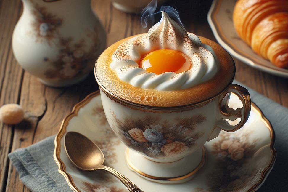 Cà phê trứng bổ dưỡng nhưng không phải thức uống phù hợp với tất cả mọi người. Ảnh - AI: Ngọc Thùy