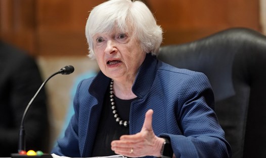Bộ trưởng Tài chính Mỹ Janet Yellen. Ảnh: Xinhua