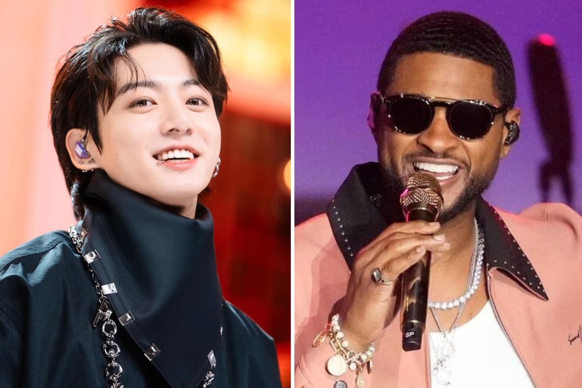 Jungkook was invited by Usher to perform with him at Super Bowl 2024. Photo: Naver