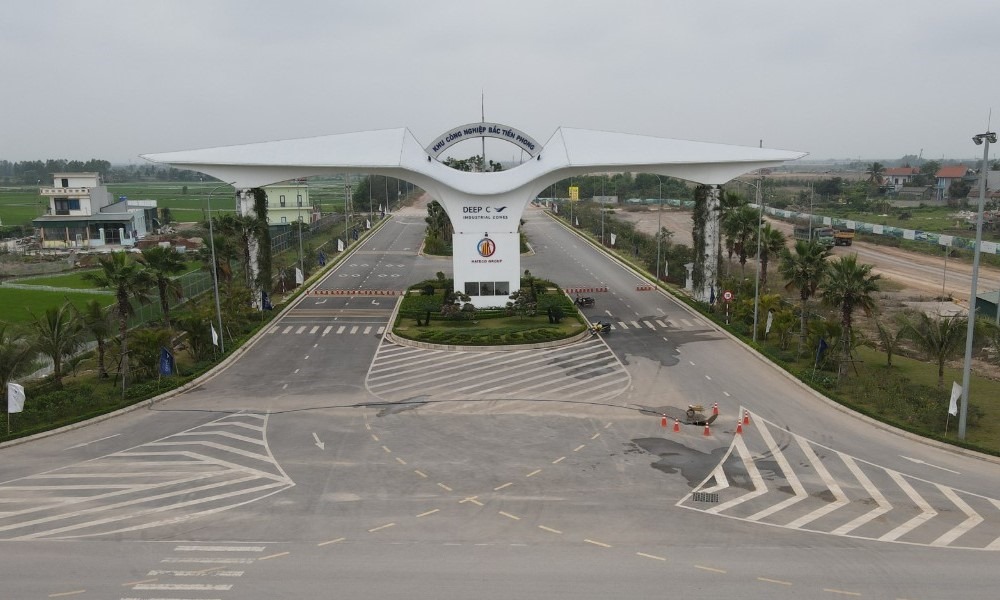 Bac Tien Phong Industrial Park, Quang Yen Town, Quang Ninh Province. Photo: Nguyen Hung