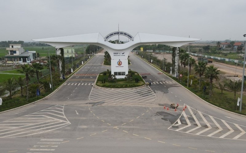 Bac Tien Phong Industrial Park, Quang Yen Town, Quang Ninh Province. Photo: Nguyen Hung