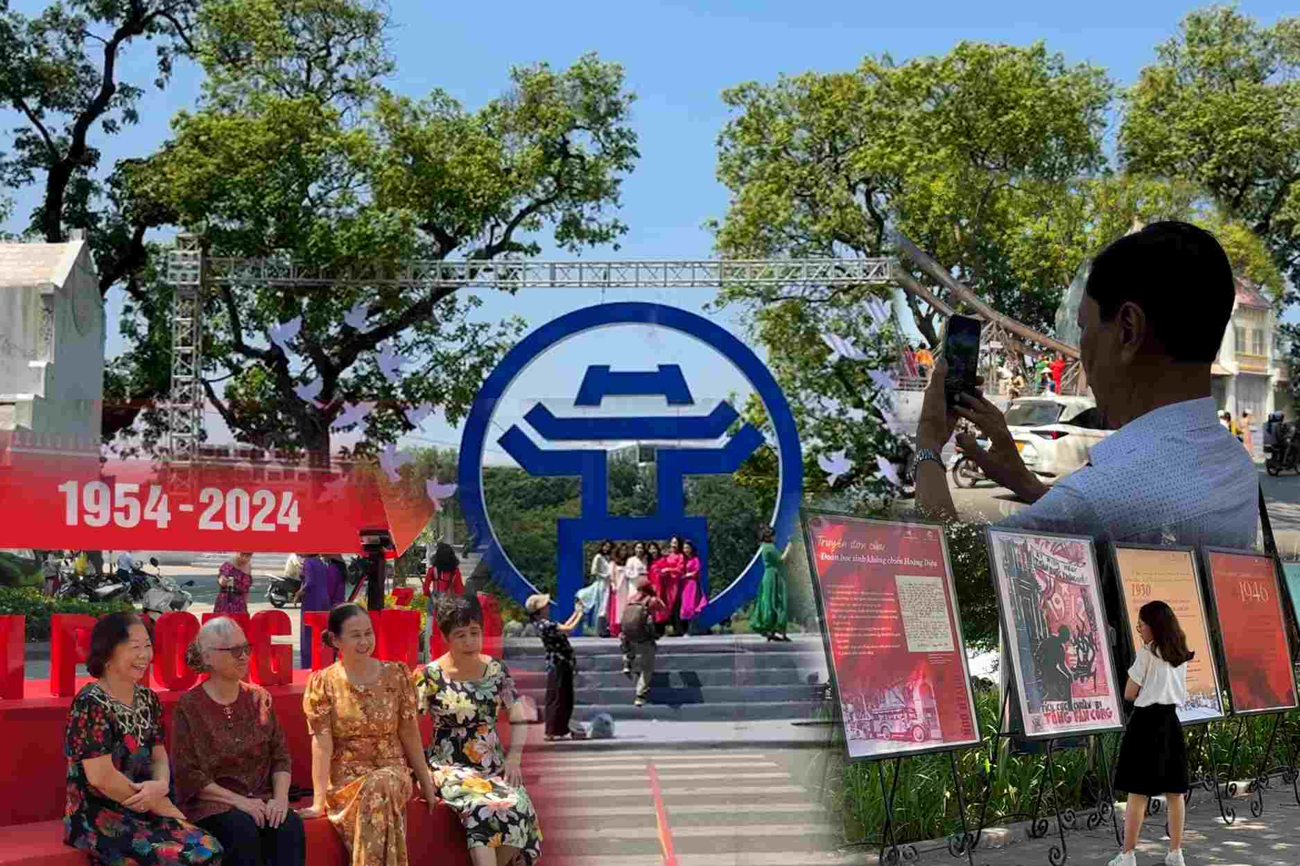 Memories of the Capital Liberation Day of an experienced person. Photo: Huyen Trang