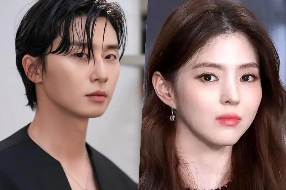 Actors Park Seo Joon, Han So Hee. Photo: Instagram