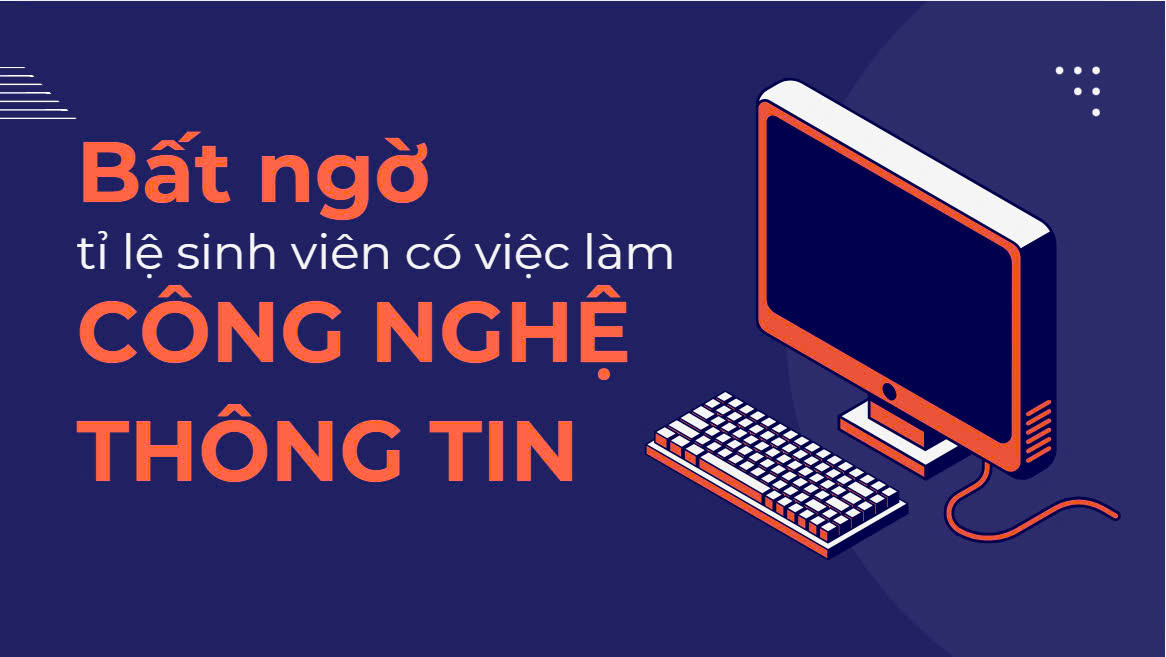 Unexpected rate of students having jobs in Information Technology