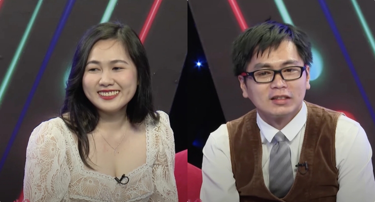 Cặp đôi tại "Bạn muốn hẹn hò". Ảnh: NSX.