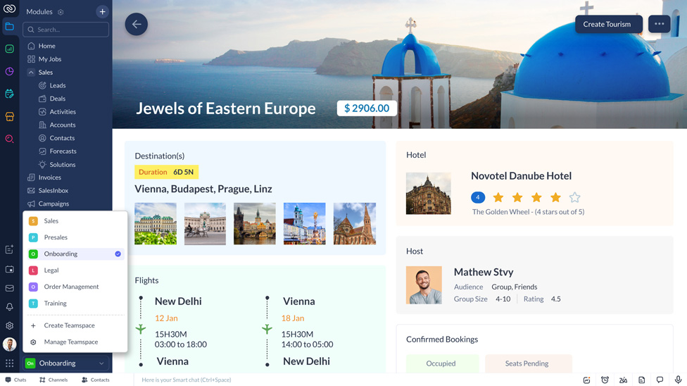 Zoho launches integrated Customer Relationship Management on a single platform for everyone. Photo: DN provided