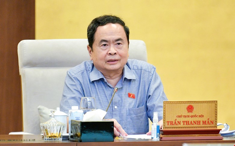 Chủ tịch Quốc hội Trần Thanh Mẫn. Ảnh: Quochoi.vn