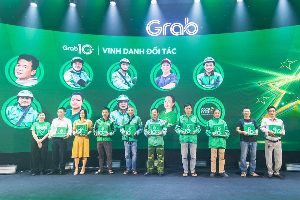 Over the past 10 years, Grab has been supporting millions of Vietnamese people to access digital services, creating income opportunities for partners across the country. Photo: Provided by DN