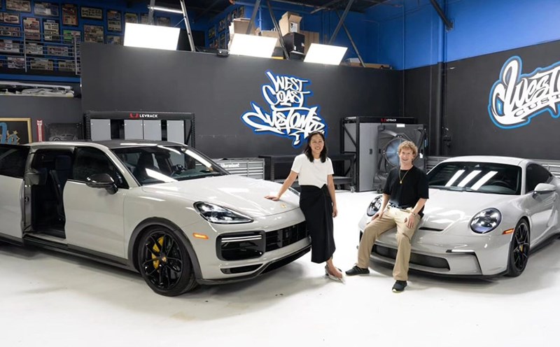 Latest photos of the Porsche duo of Meta CEO's family. Photo: FBNV