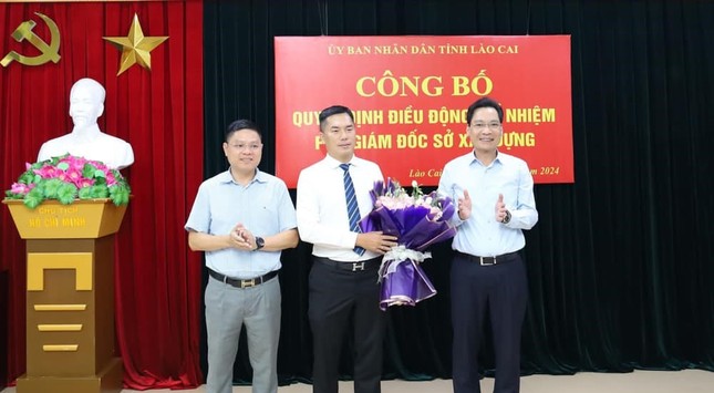 Ong Nguyen Quoc Huy duoc dieu dong, bo nhiem giu chuc Pho Giam doc So Xay dung. Anh: Thu Huong