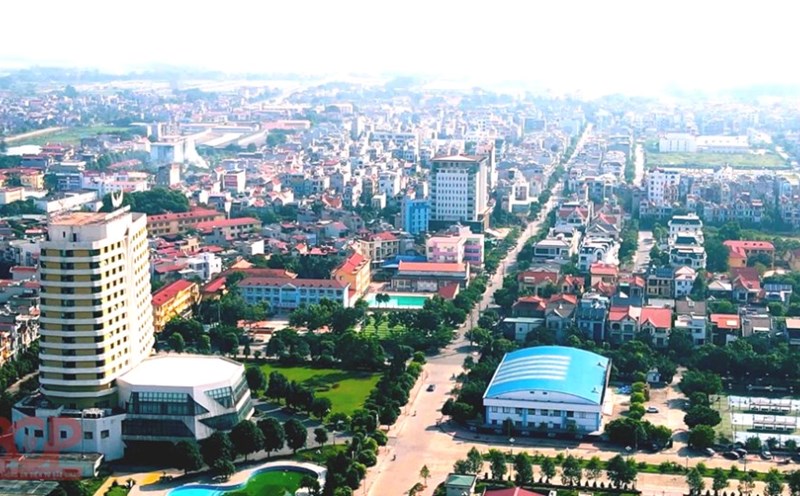 Một góc thành phố Bắc Giang. Ảnh: Bacgiang.gov.vn