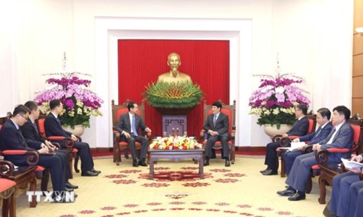 Quang cảnh cuộc tiếp. Ảnh: TTXVN