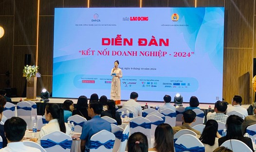 Gần 400 doanh nghiệp, nhà đầu tư tham gia diễn đàn "Kết nối Doanh nghiệp - 2024". Ảnh: Tường Minh