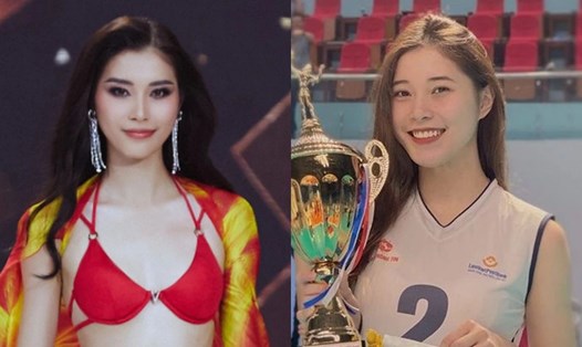 Hoa khôi bóng chuyền Đặng Thu Huyền. Ảnh: Facebook nhân vật