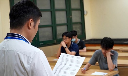 Ngoài các quyền lợi cho giáo viên, Dự thảo Luật Nhà giáo còn quy định việc thanh tra, kiểm tra về nhà giáo. Ảnh: Vân Trang