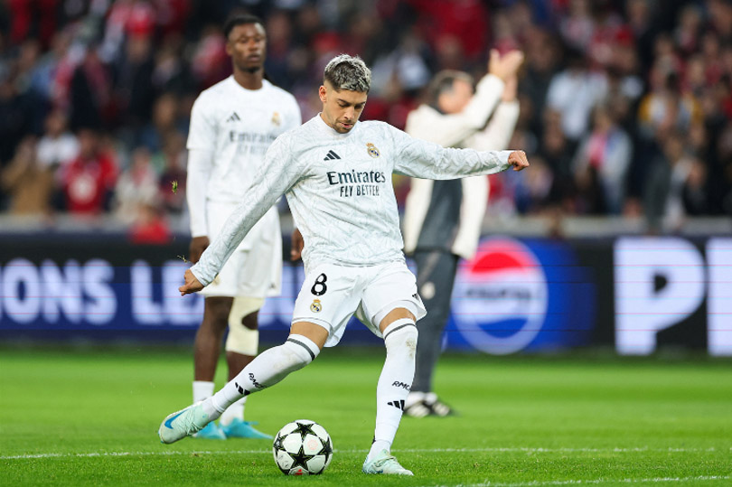 Federico Valverde la mot trong nhung cau thu da nang nhat cua Real Madrid. Anh: AFP