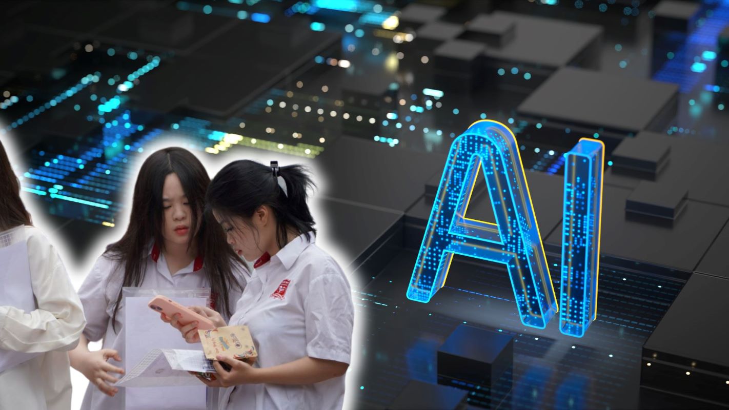 Artificial Intelligence has received a lot of attention from students and parents in recent years. Graphics: Anh Duc