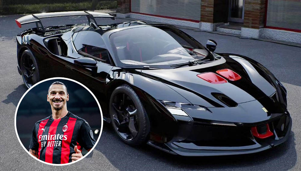 Siêu xe Ferrari SF90 XX Spider mới của Ibrahimovic chỉ sản xuất 599 chiếc. Ảnh: IGNV
