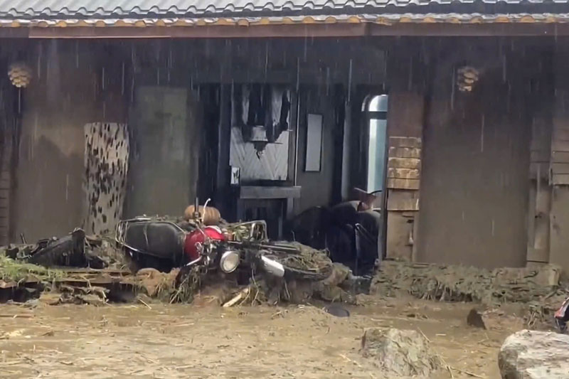 Bão lũ gây nhiều thiệt hại về người và tài sản cho tỉnh Lào Cai. Ảnh: Đinh Đại