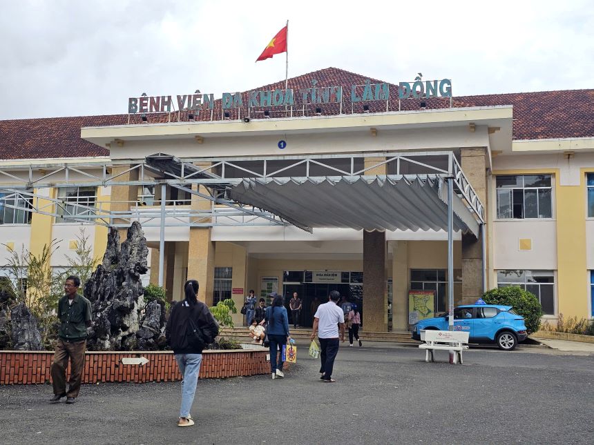 Lam Dong General Hospital, where Ka Hien gave birth. Photo: Hoai Thanh