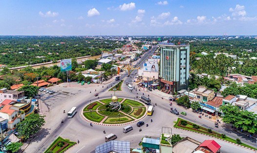 Tỉnh Tiền Giang sắp xếp nhiều đơn vị hành chính cấp xã. Ảnh: Thanh Huyền