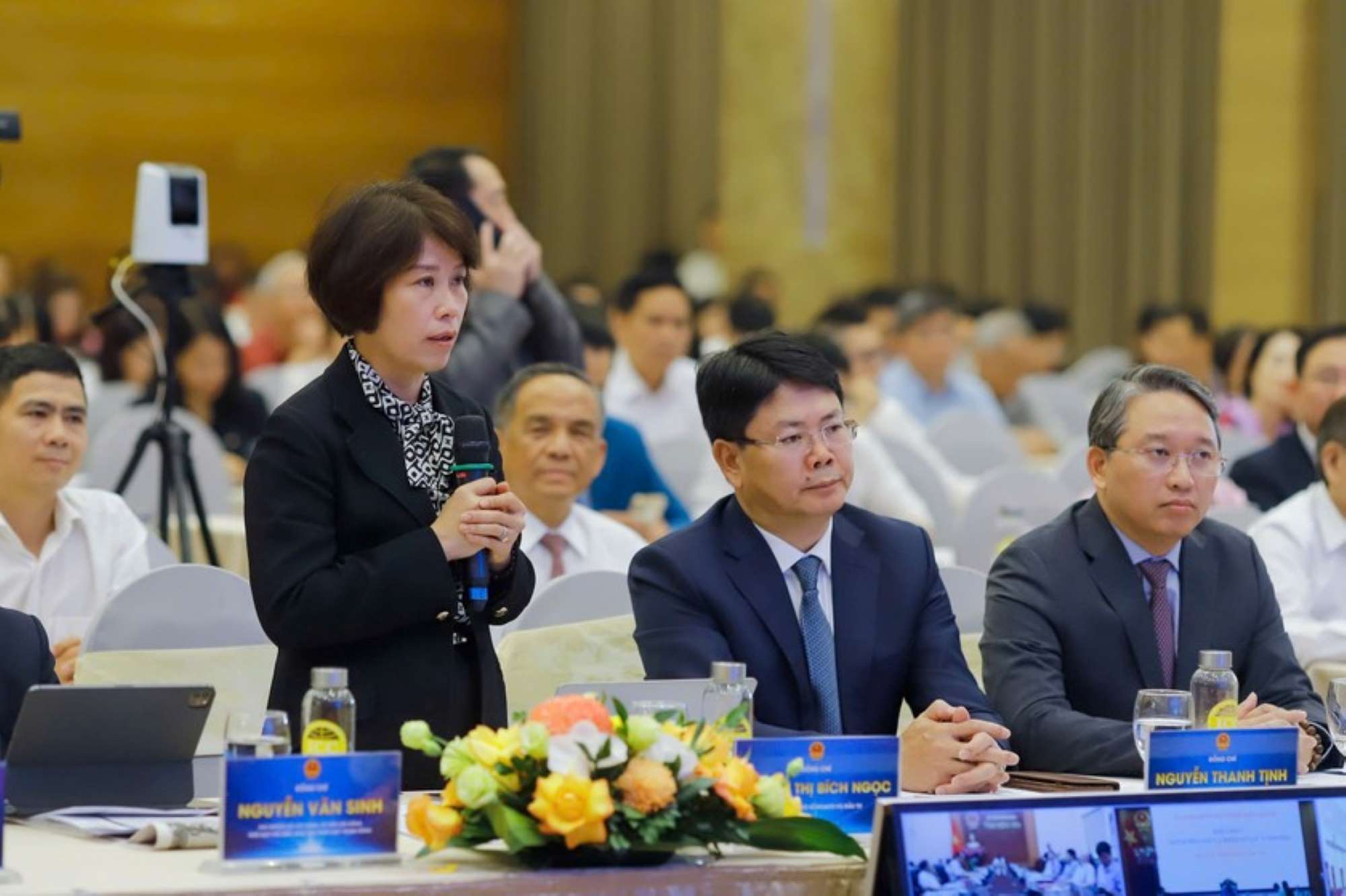 Deputy Minister of Planning and Investment Nguyen Thi Bich Ngoc. Photo: Ministry of Justice