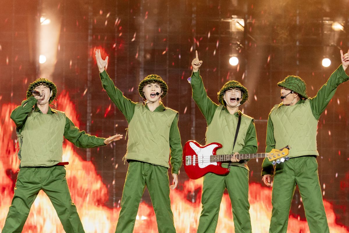 Concert "Call Me by Fire" - one of the successes of Vietnam's performance industry. Photo: Producer