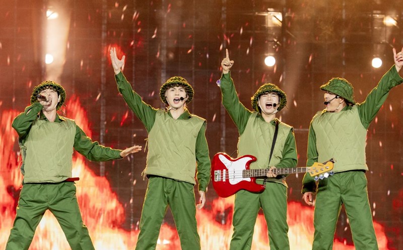 Concert "Call Me by Fire" - one of the successes of Vietnam's performance industry. Photo: Producer