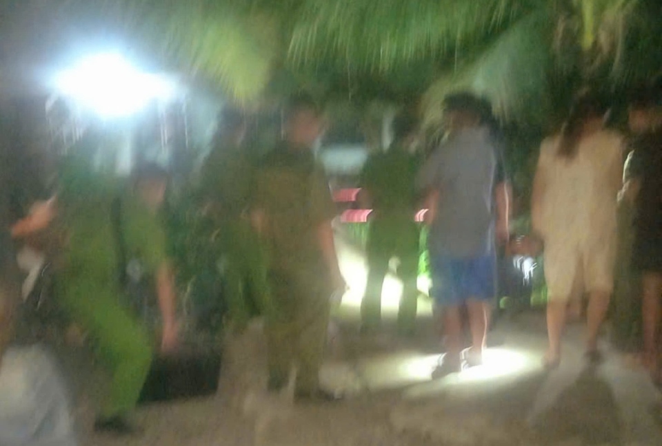 The scene where the body of a 2-year-old boy was found dead. Photo: Provided by the police