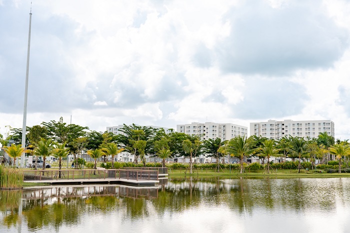 Nam Long II Central Lake toa lac tai Quan Cai Rang, thuoc vung do thi trong diem dang duoc uu tien phat trien. Anh: Nam Long II