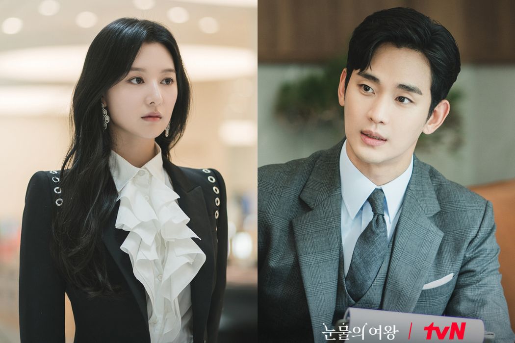 Kim Ji Won va Kim Soo Hyun ket hop an y trong “Nu hoang nuoc mat“. Anh: Nha san xuat