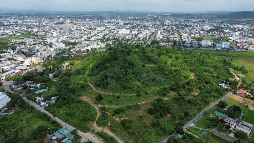 A corner of Quang Ngai city center. Photo: Vien Nguyen