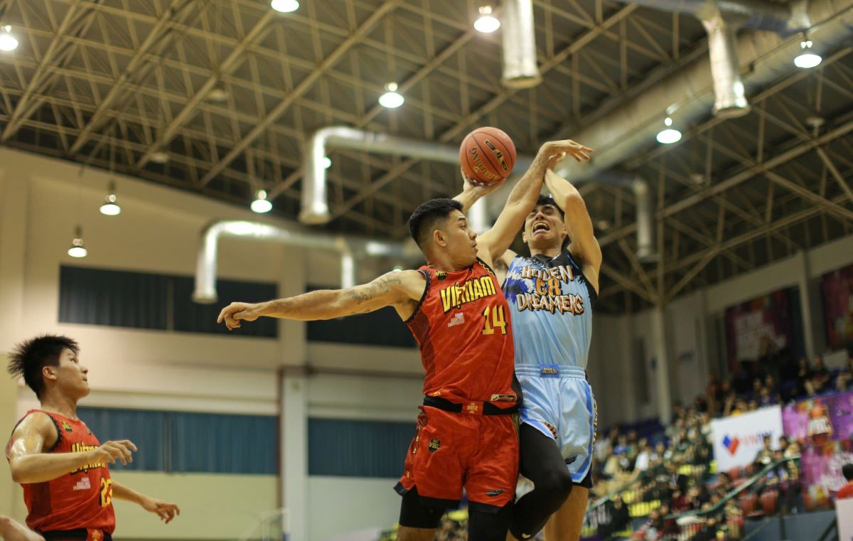 The Vietnam Pro-Am Basketball Championship 2024 brings together 8 excellent teams in Vietnam. Photo: Phuong Dung